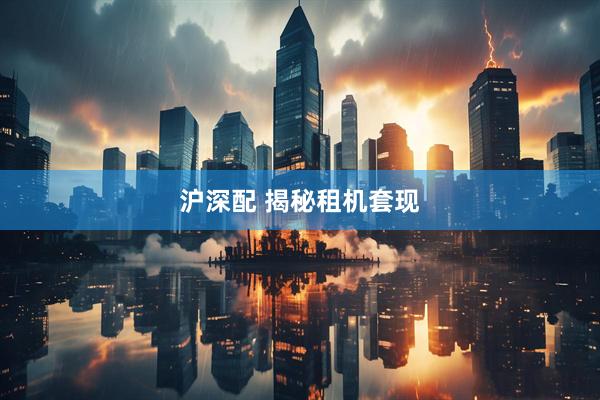 沪深配 揭秘租机套现