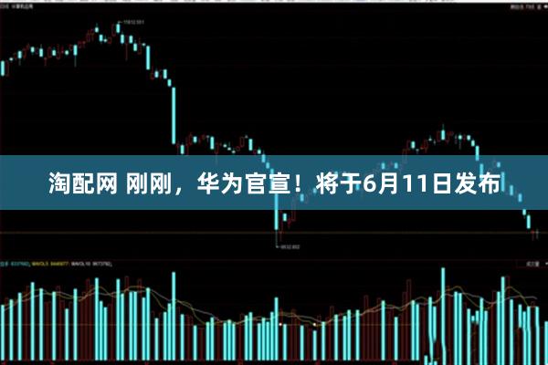 淘配网 刚刚，华为官宣！将于6月11日发布